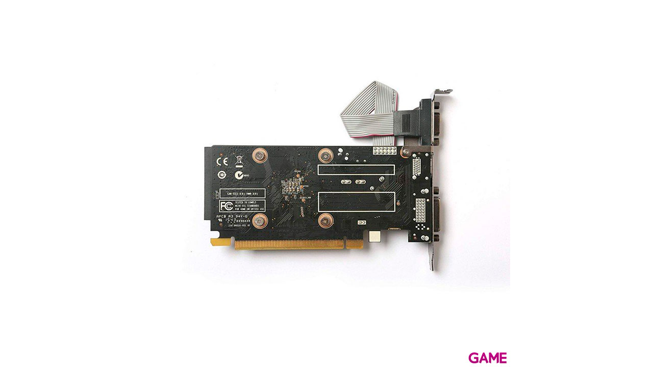 Zotac ZT-71301-20L tarjeta gráfica NVIDIA GeForce GT 710 1 GB GDDR3-4