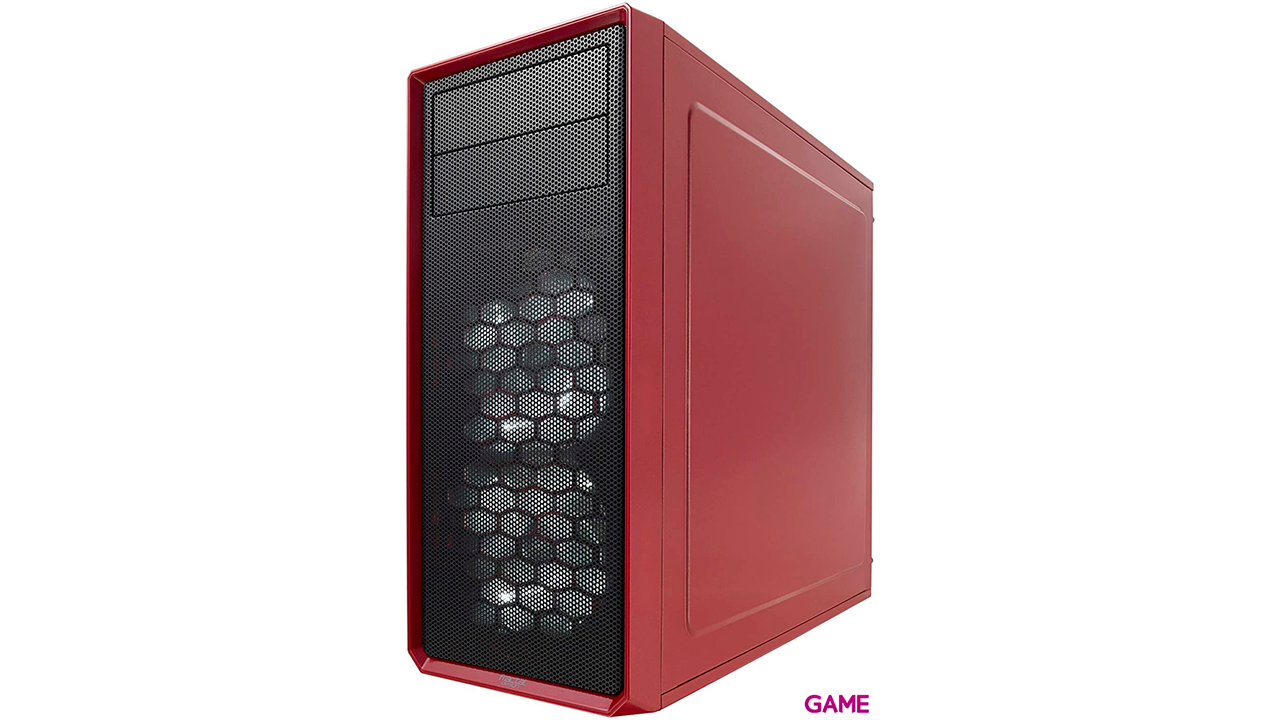 Fractal Design Focus G Midi Tower Negro, Rojo - Caja Ordenador-2