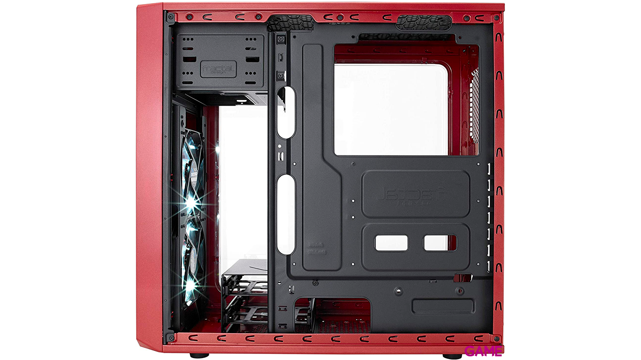 Fractal Design Focus G Midi Tower Negro, Rojo - Caja Ordenador-7