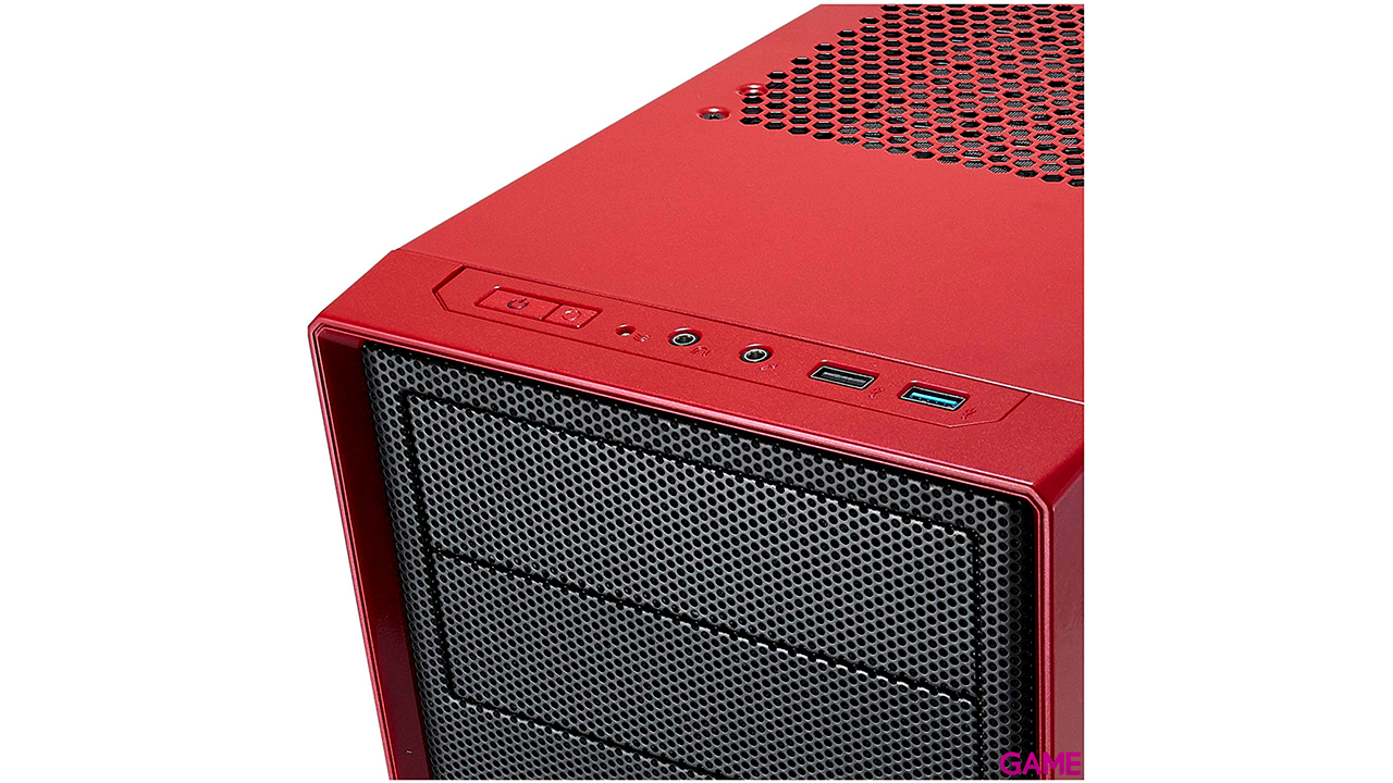 Fractal Design Focus G Midi Tower Negro, Rojo - Caja Ordenador-8