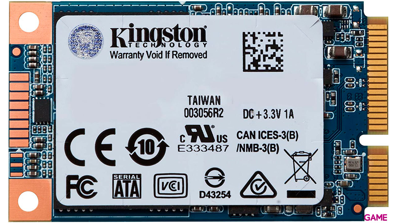 Kingston Technology UV500 mSATA 480 GB Serial ATA III 3D TLC-0