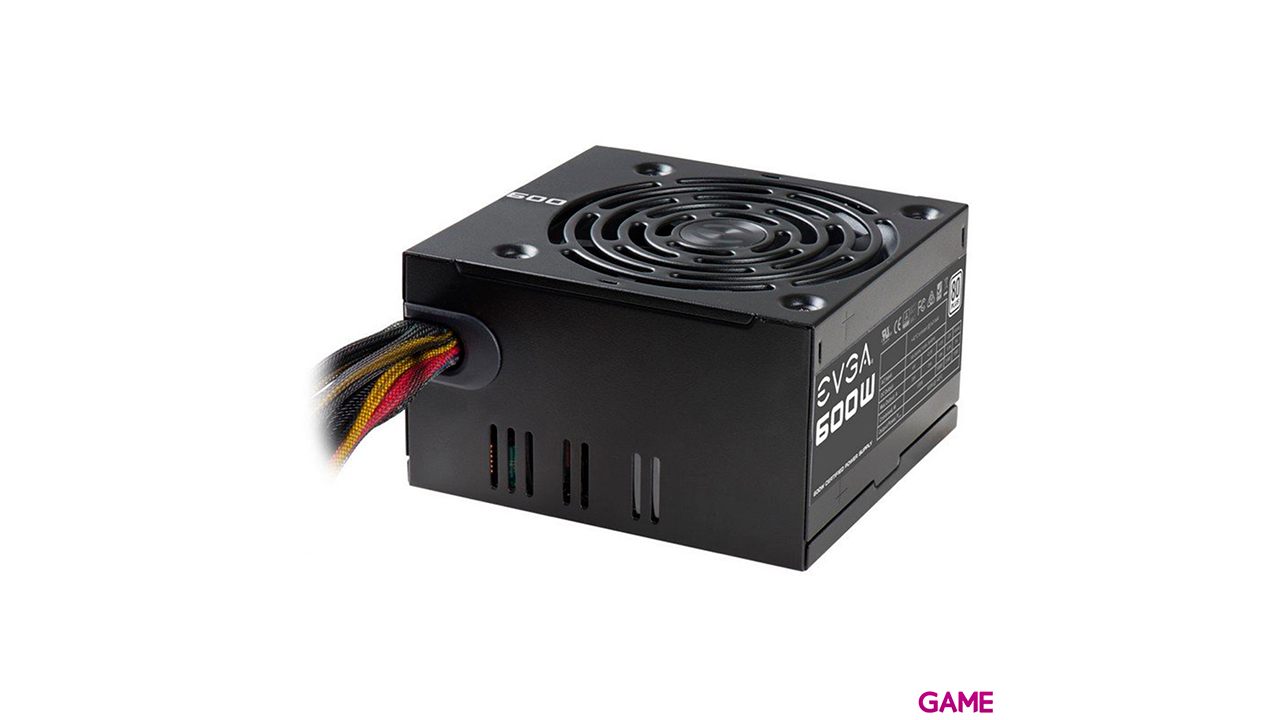 EVGA 600W 24-pin ATX Negro - Fuente Alimentacion-0