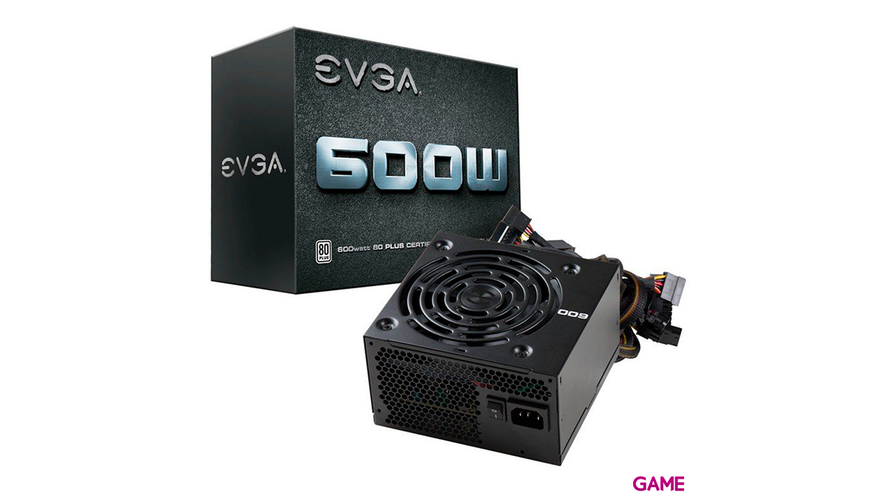 EVGA 600W 24-pin ATX Negro - Fuente Alimentacion-2
