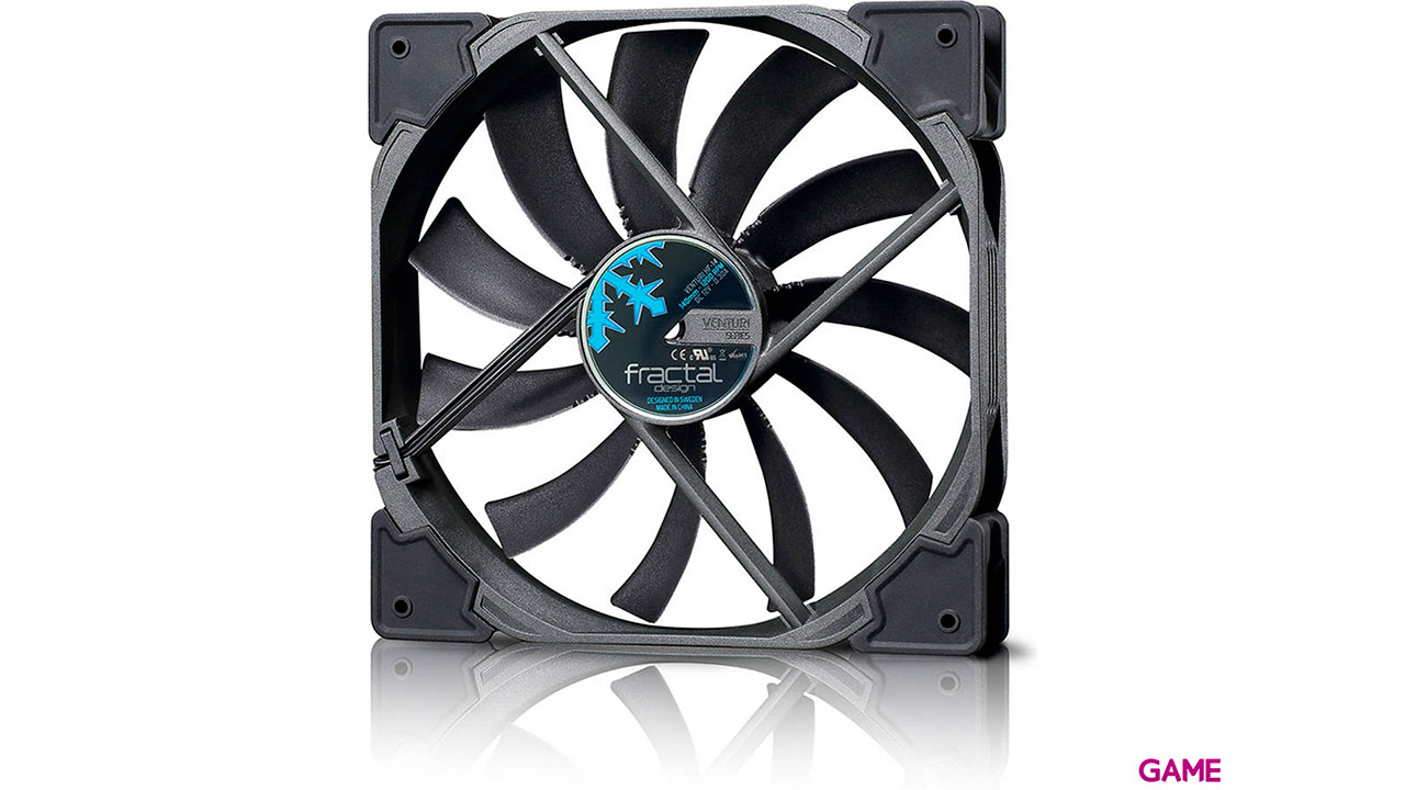 Fractal Design Venturi HF-14cm Negro Gris - Ventilador-0
