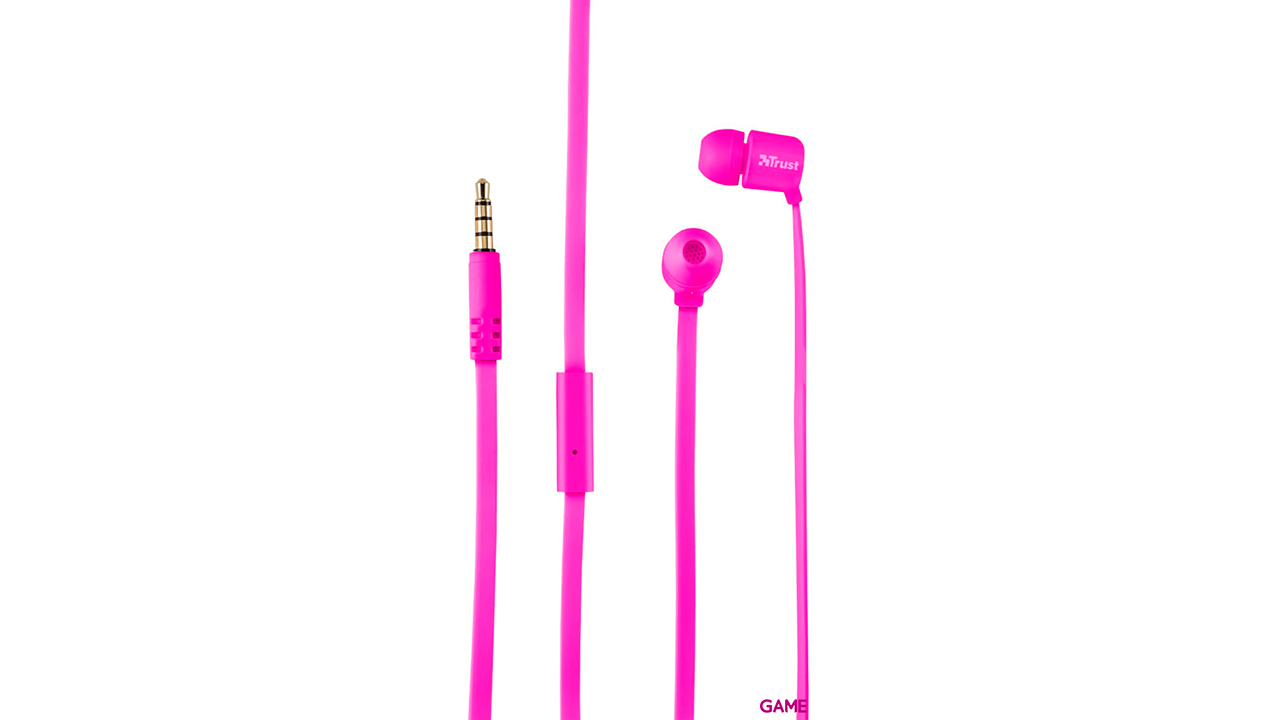 Trust Duga -Auriculares In Ear Rosa-2
