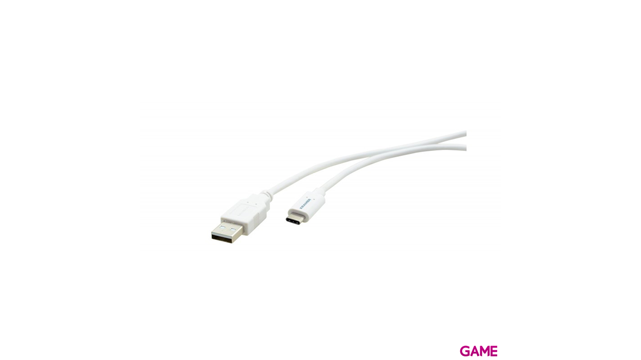Kramer Electronics C-USB/CA-6 cable USB 1,8 m 2.0 USB C USB A Blanco-0