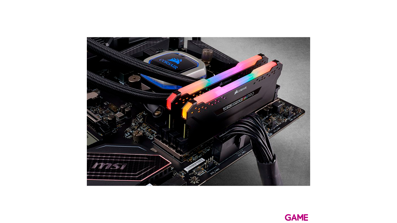 Corsair Vengeance CMW32GX4M2C3200C16 módulo de memoria 32GB 2 x 16GB DDR4 3200 MHz-3