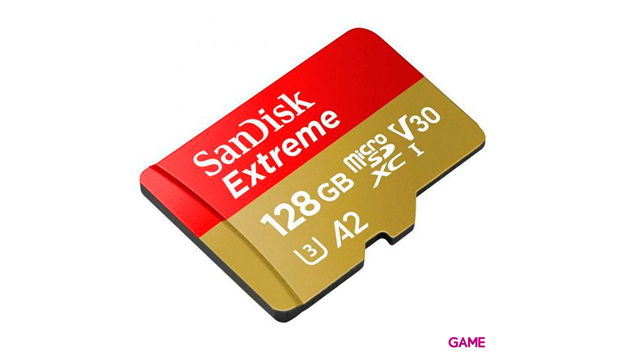 Sandisk 128GB Extreme microSDXC Clase 10 - Tarjeta Memoria-1