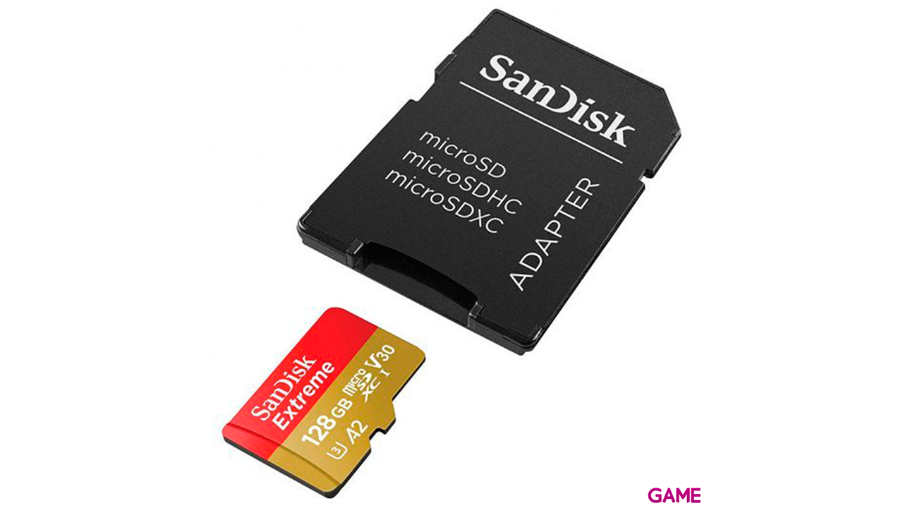 Sandisk 128GB Extreme microSDXC Clase 10 - Tarjeta Memoria-3