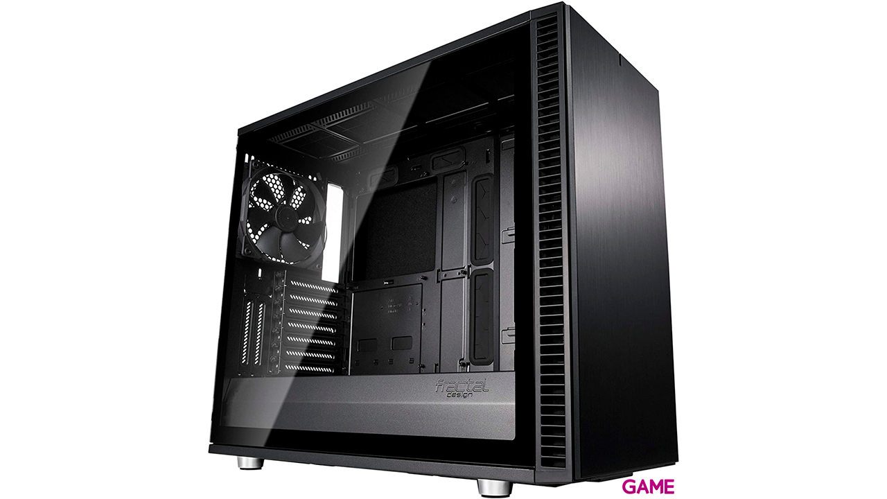 Fractal Design Define S2 TG Midi Tower Negro, Gris - Caja Ordenador-0