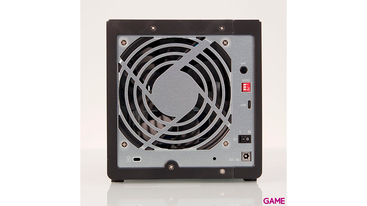 QNAP TR-004 unidad de disco multiple Negro-1