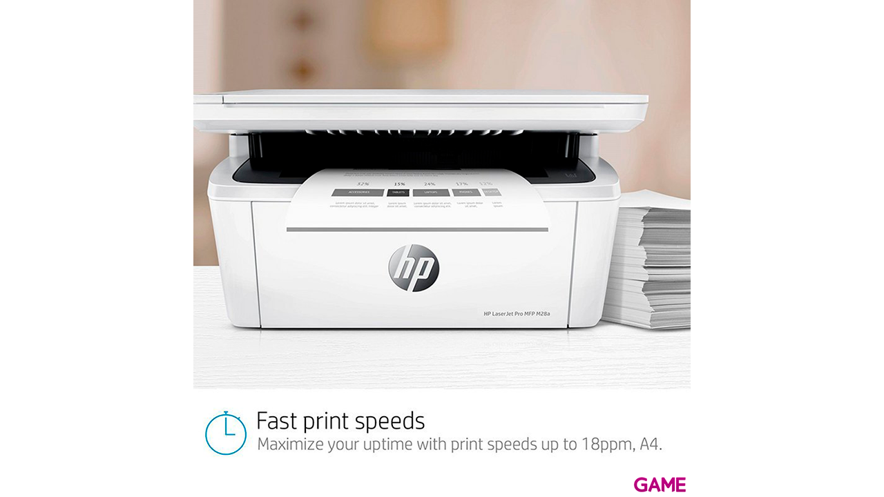 HP LaserJet Pro M28a Laser 600 x 600 DPI 18 ppm A4-4