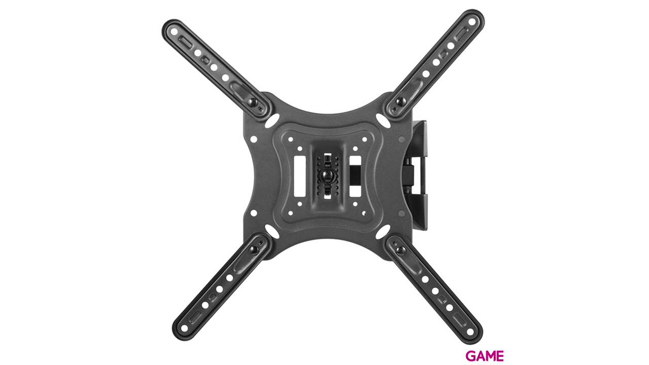 TooQ Giratorio e Inclinable 23”- 55”, con Dos Pivotes, Negro - Soporte-1