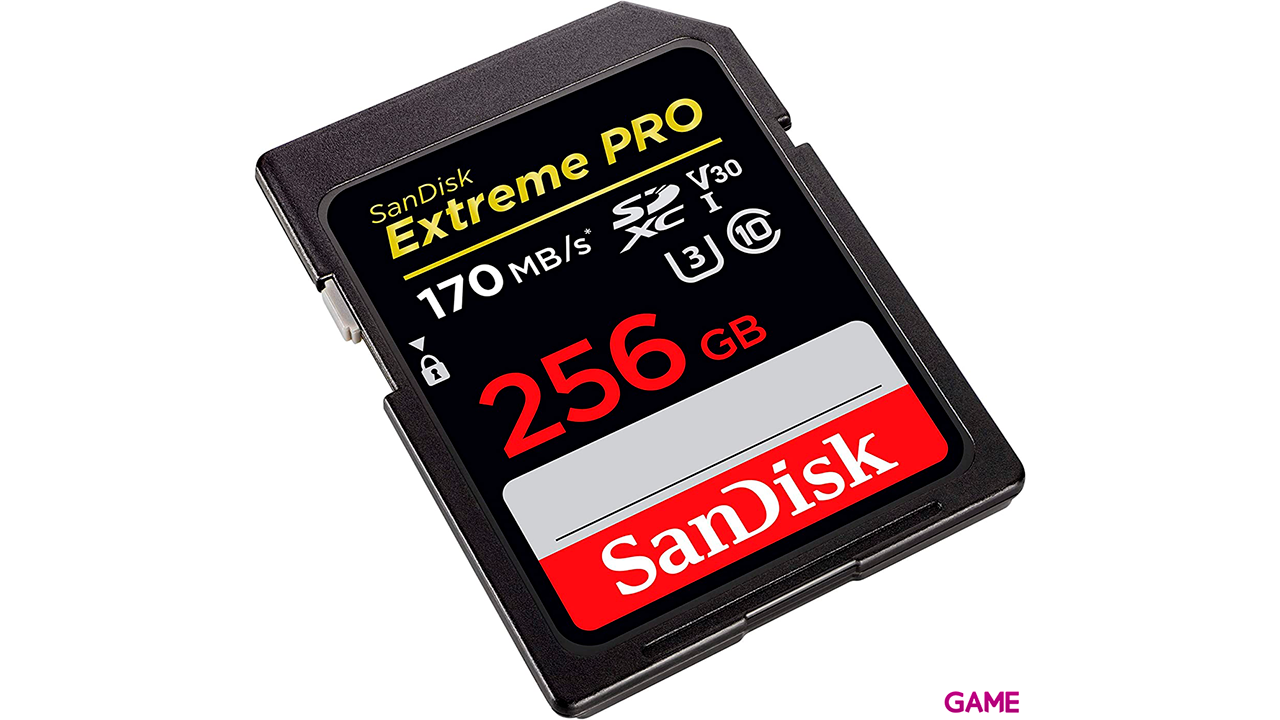 Sandisk Exrteme PRO 256GB memoria flash SDXC Clase 10 UHS-I-1