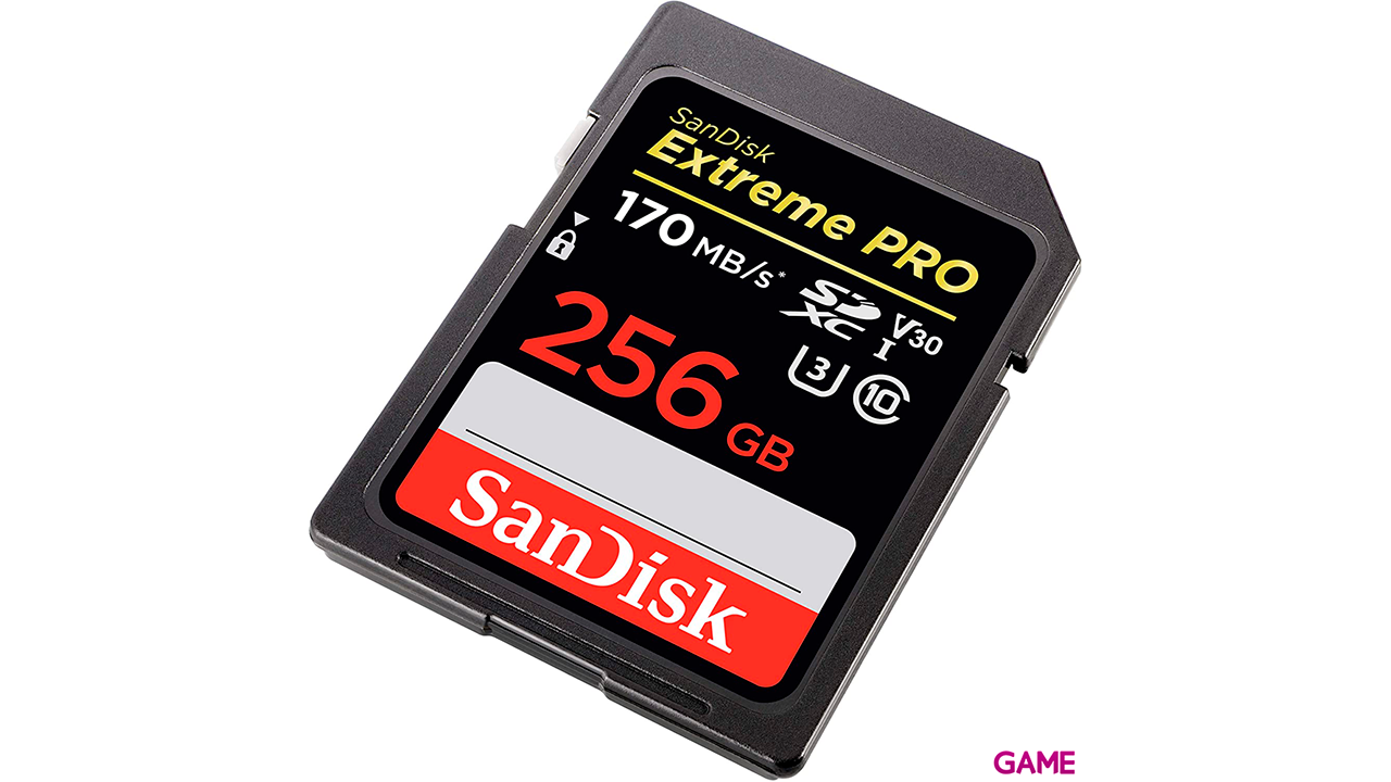 Sandisk Exrteme PRO 256GB memoria flash SDXC Clase 10 UHS-I-2