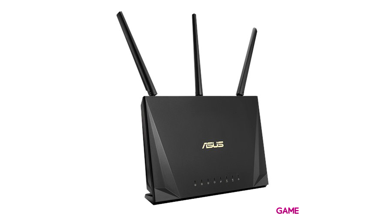 ASUS RT-AC65P Doble banda (2,4 GHz / 5 GHz) Gigabit Ethernet Negro - Router-0