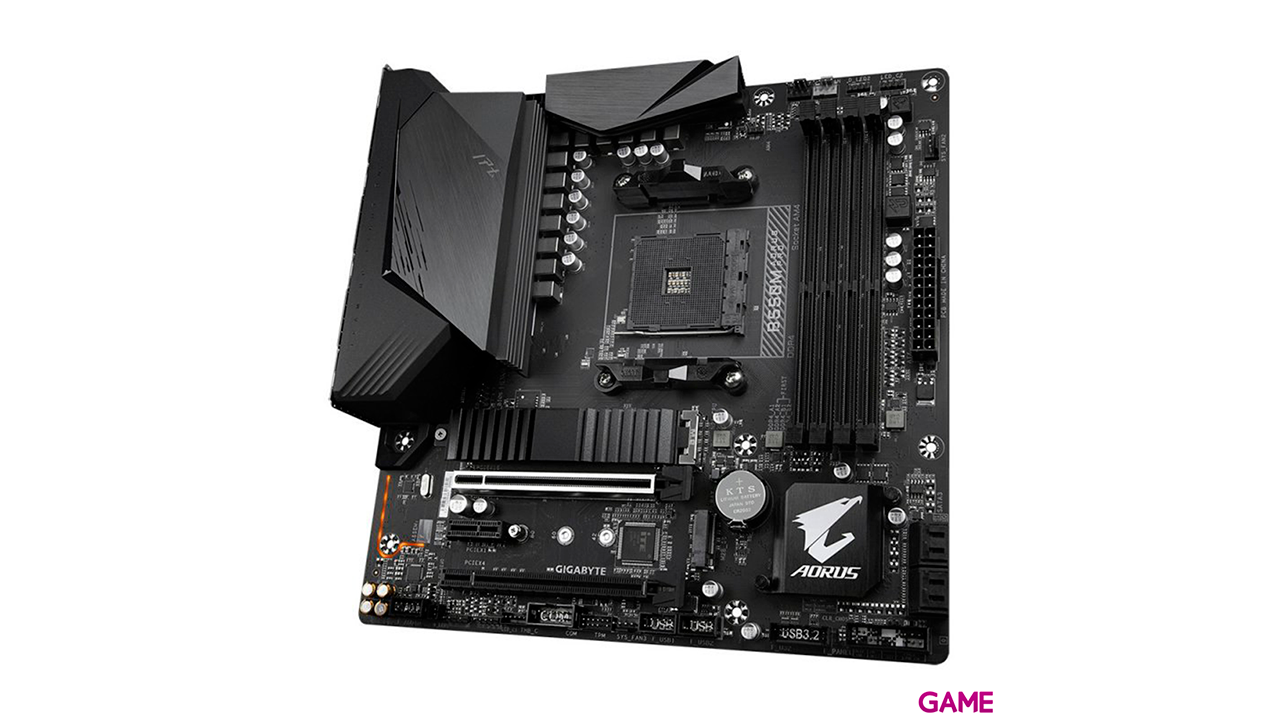 Gigabyte B550M Aorus Pro Zocalo AM4 Micro ATX AMD B550 - Placa Base-1