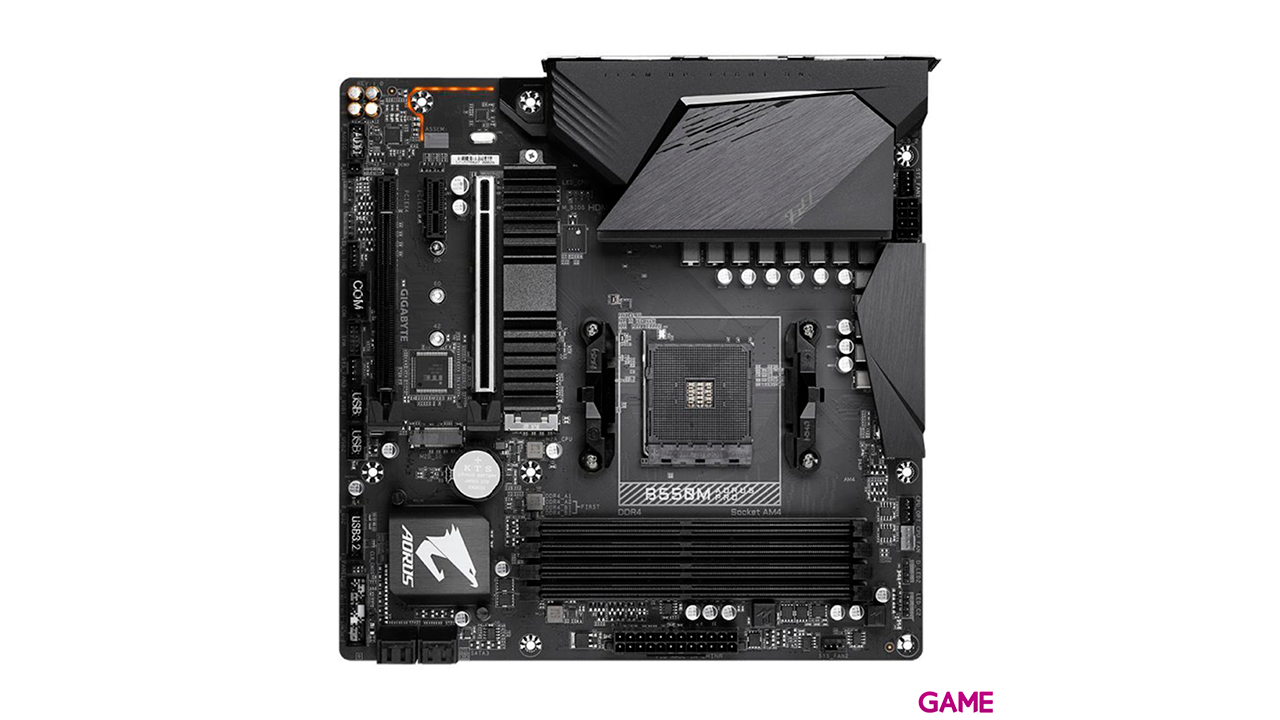 Gigabyte B550M Aorus Pro Zocalo AM4 Micro ATX AMD B550 - Placa Base-3