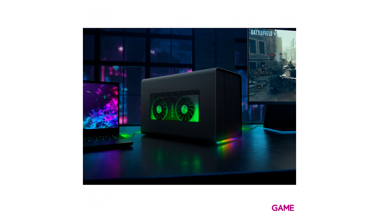 Razer Core X Chroma Negro Aluminio - Caja Grafica-0