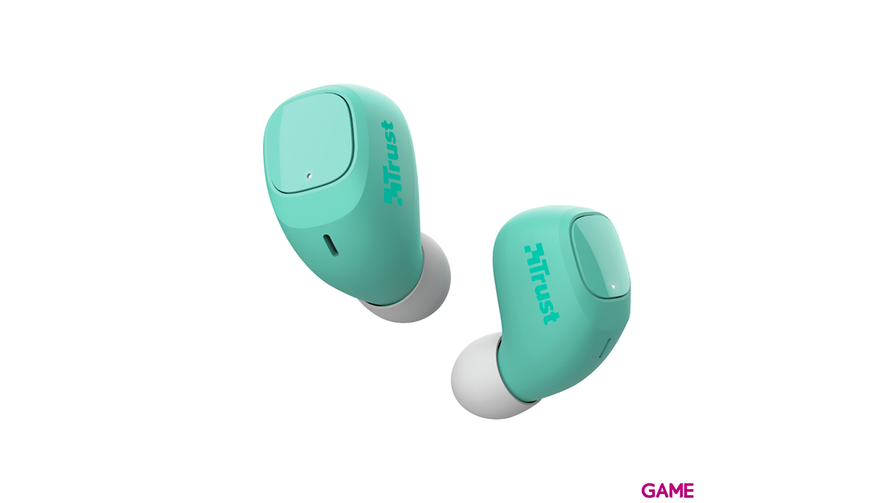 Trust Nika Compact -Auriculares In Ear Turquesa-0