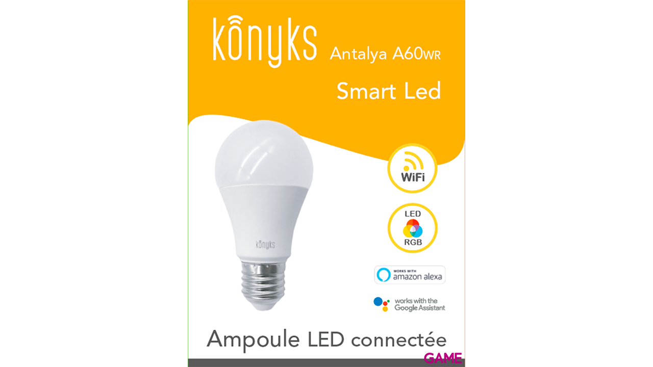 Bombilla Led E27 Wifi Antalya A60 Konyks-4