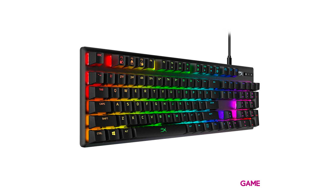HyperX Alloy Origins teclado USB QWERTY Inglés de EE. UU. Negro-1
