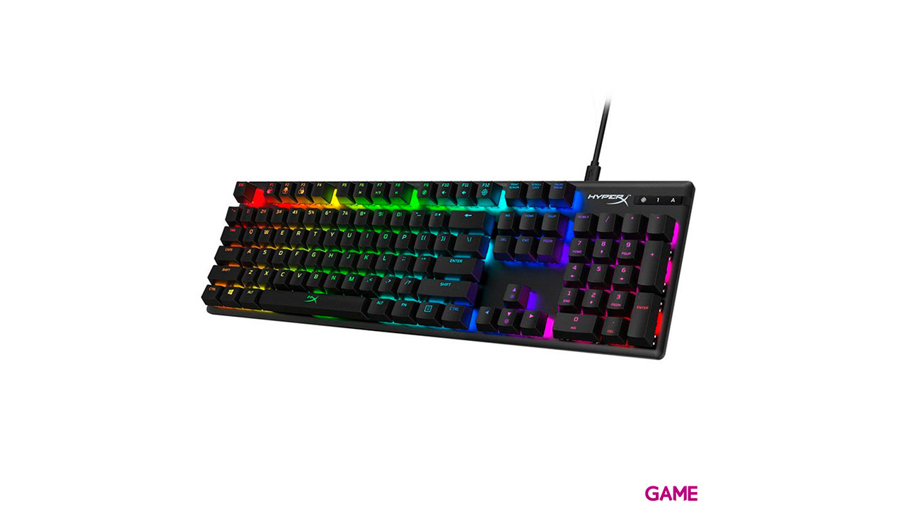 HyperX Alloy Origins teclado USB QWERTY Inglés de EE. UU. Negro-2