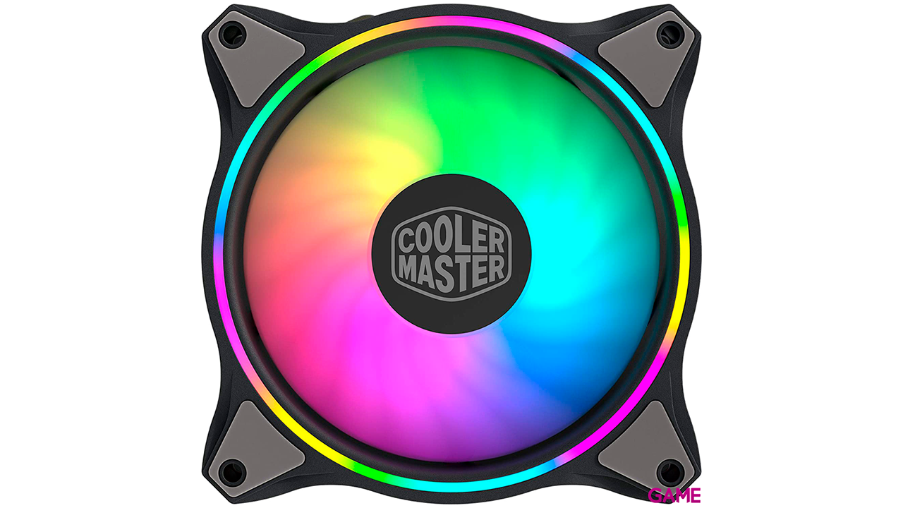 Cooler Master MasterFan MF120 Halo 12cm Negro Gris - Ventilador Caja-1