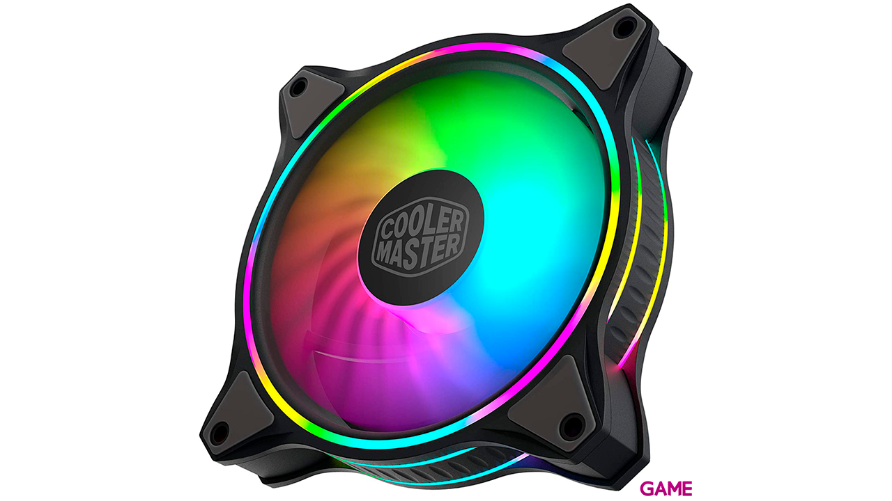 Cooler Master MasterFan MF120 Halo 12cm Negro Gris - Ventilador Caja-2