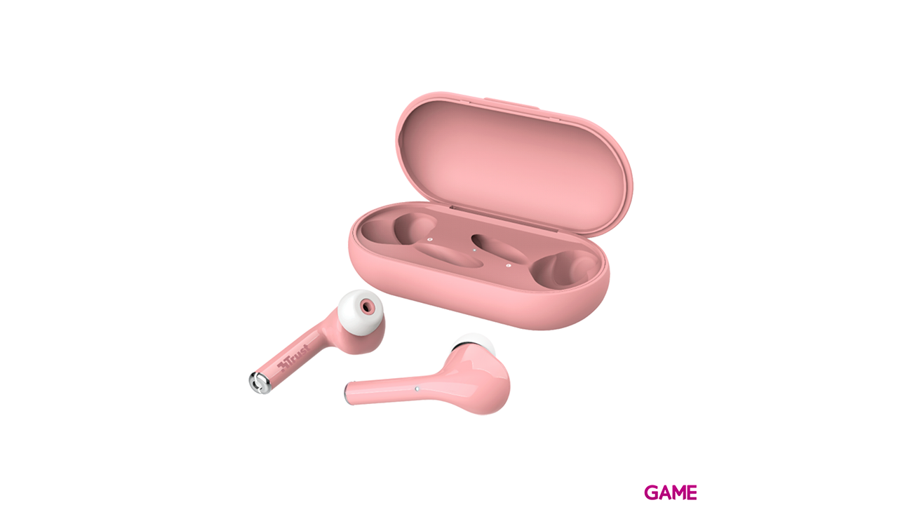 TRUST NIKA TOUCH BLUETOOTH WIRELESS EARPHONES PINK Inalámbricos-6