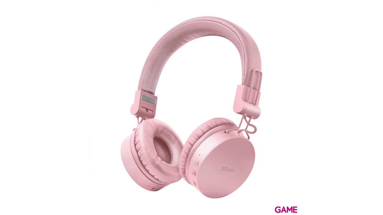 Trust 23910 auricular y casco Auriculares Diadema Rosa-0
