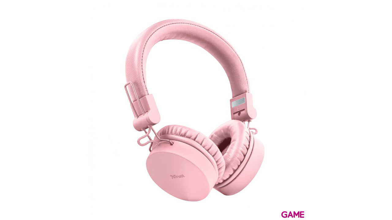 Trust 23910 auricular y casco Auriculares Diadema Rosa-2