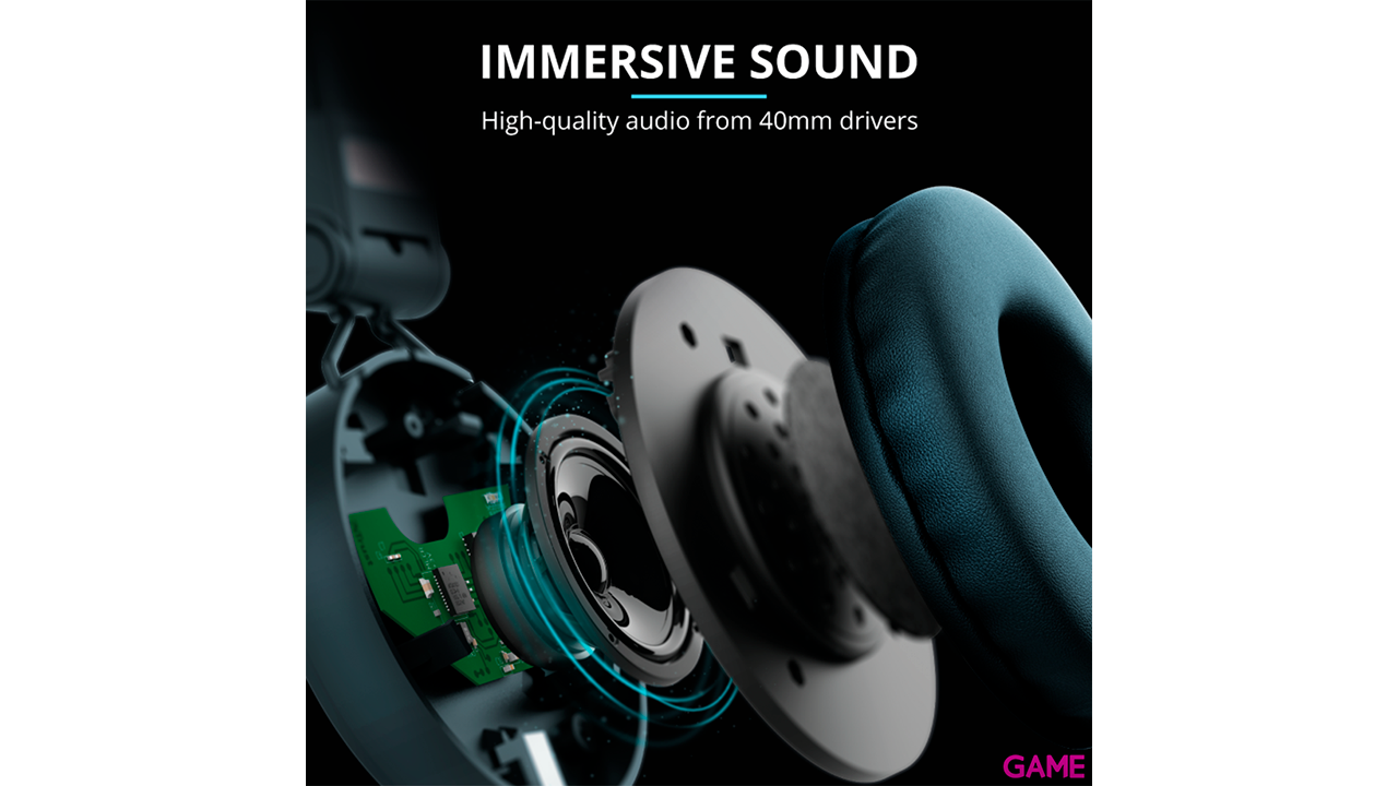 Trust 23908 auricular y casco Auriculares Diadema Azul-2