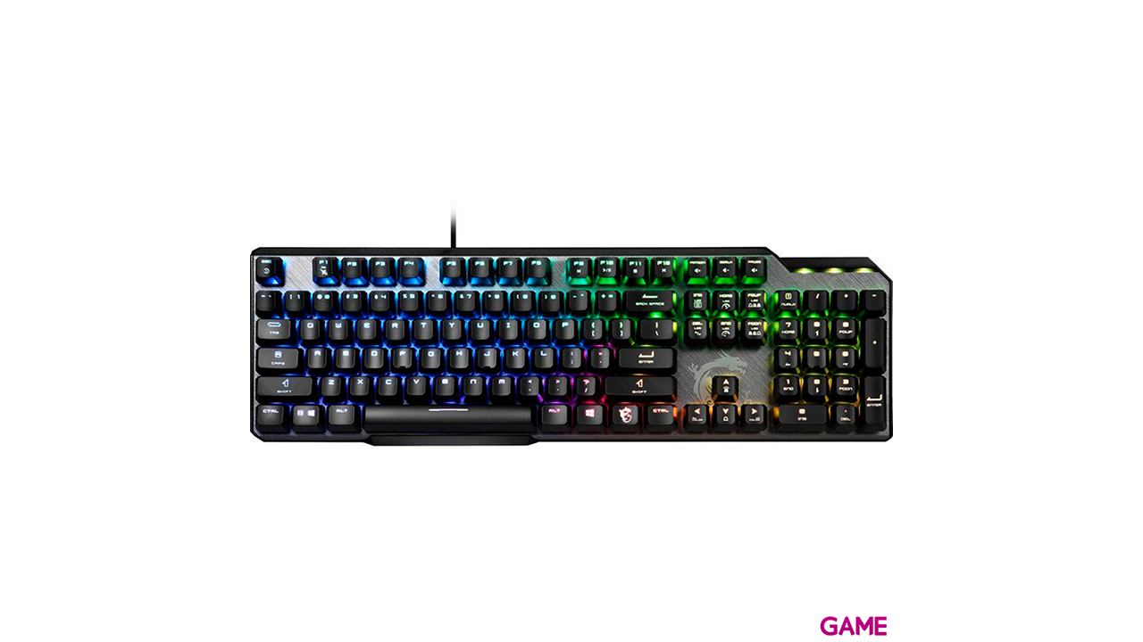 MSI Vigor GK50 Elite RGB Mecanico Switches Kailh Blanco - Teclado Gaming-0