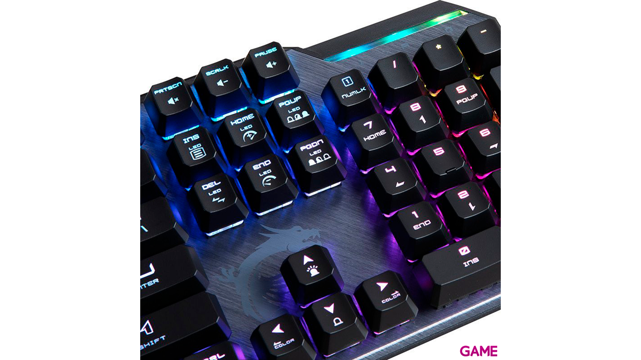 MSI Vigor GK50 Elite RGB Mecanico Switches Kailh Blanco - Teclado Gaming-3