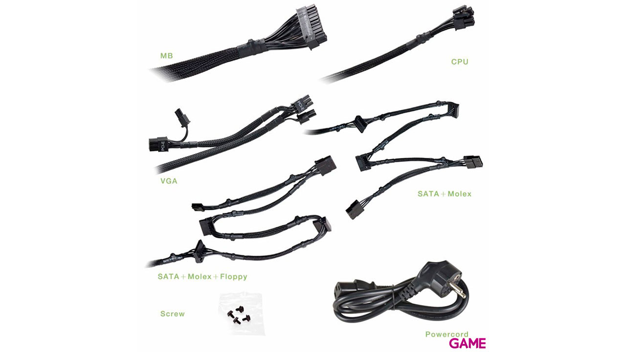 EVGA 100-GD-0700-V2 700 W 24-pin ATX Negro - Fuente Alimentacion-5