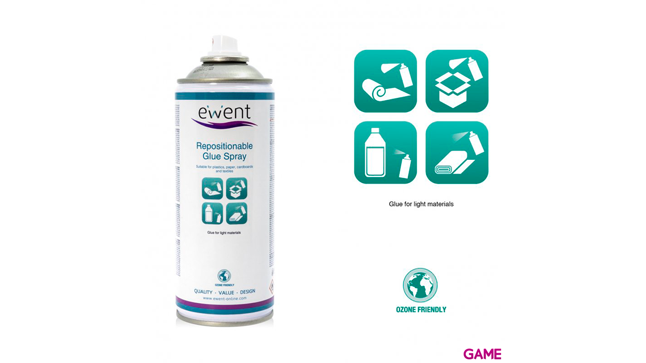 Ewent Spray de pegamento reposicionable-3