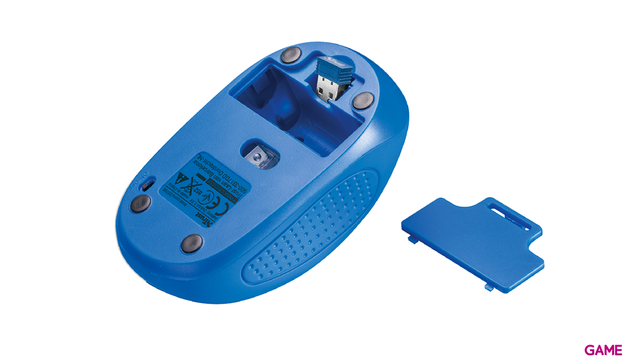 Trust 20786 ratón Ambidextro RF inalámbrico Óptico 1600 DPI-2