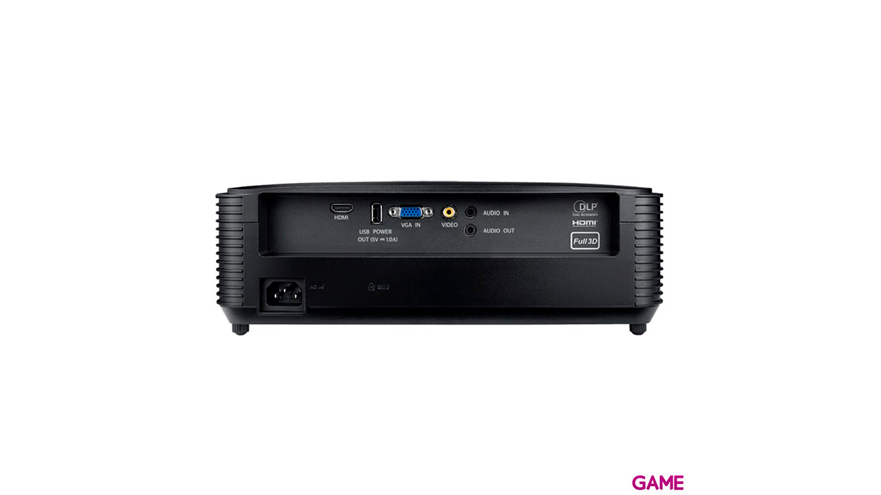 Optoma DS317e videoproyector 3600 lúmenes ANSI DLP SVGA (800x600) Proyector portátil Negro-4