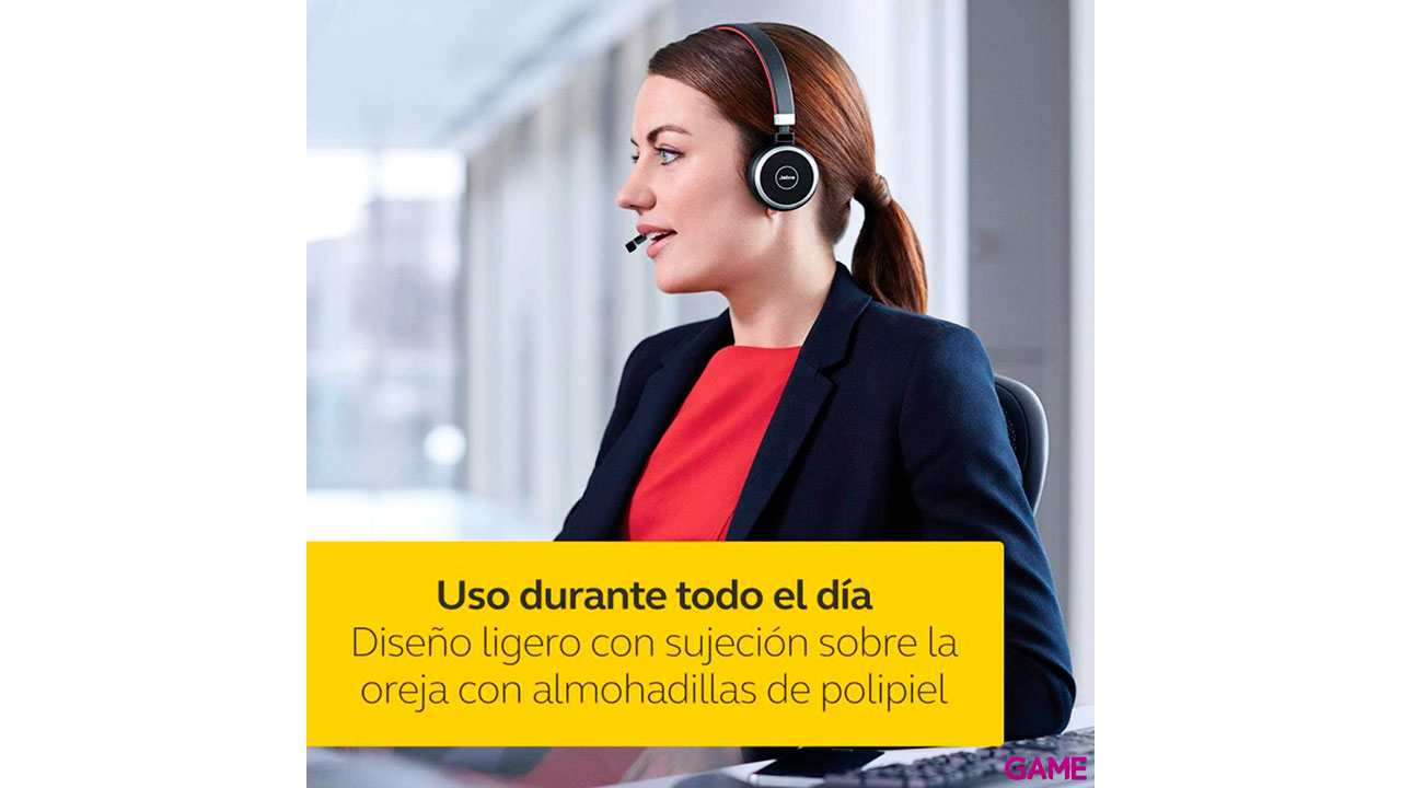 Jabra Evolve 65 UC Stereo - Auriculares-5