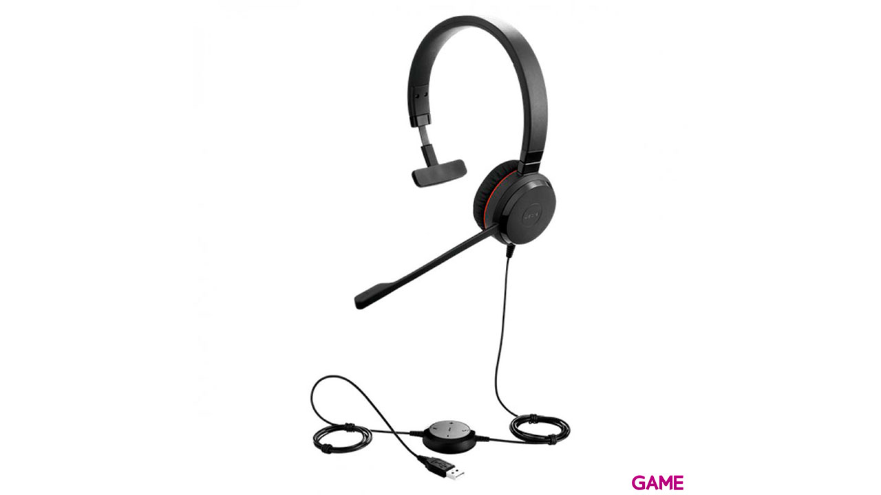 Jabra Evolve 20SE MS Stereo Auriculares Diadema Negro-2
