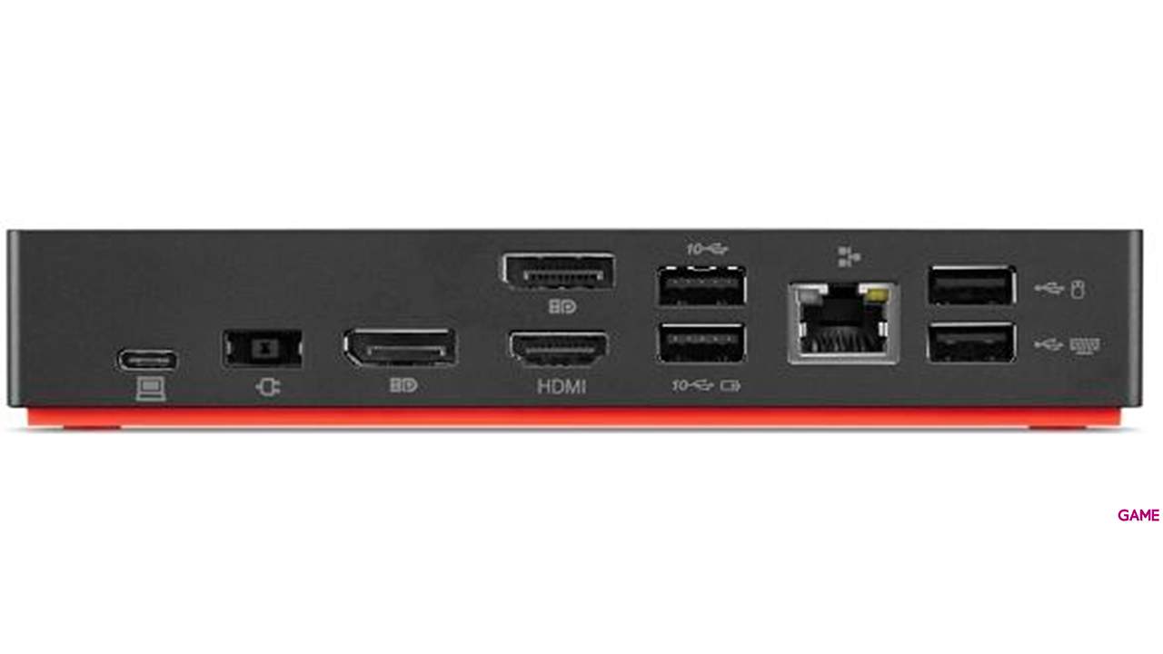 Lenovo 40AS0090EU base para portátil y replicador de puertos Alámbrico USB 3.2 Gen 1 (3.1 Gen 1) Type-C Negro-0
