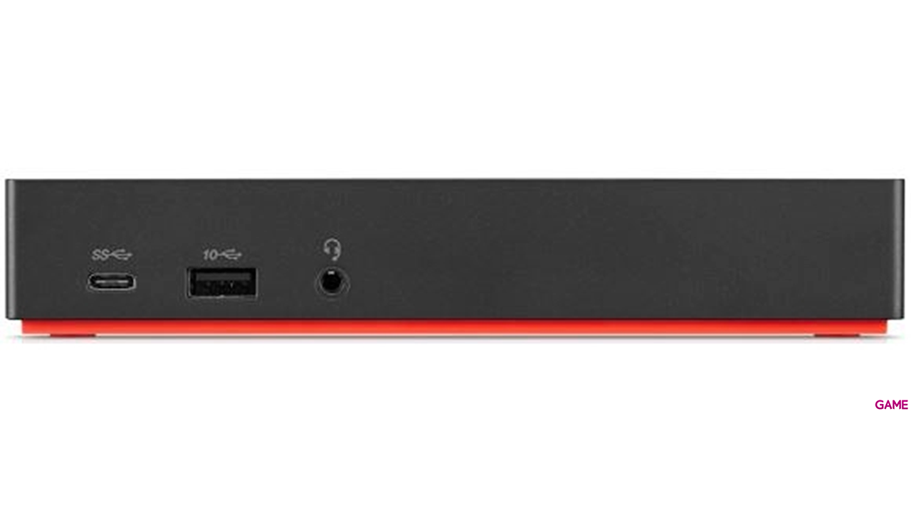 Lenovo 40AS0090EU base para portátil y replicador de puertos Alámbrico USB 3.2 Gen 1 (3.1 Gen 1) Type-C Negro-2