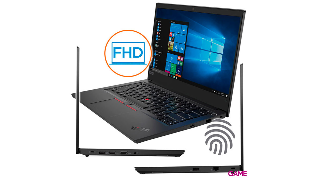 Lenovo ThinkPad E14 i7-10510U - Intel UHD - 16GB - 512GB SSD - 14´´ - W10 - Ordenador Portátil-2