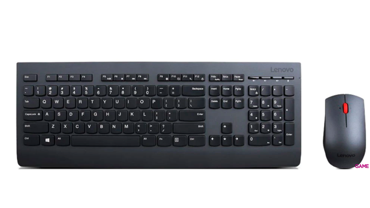 Lenovo 4X30H56823 teclado RF inalámbrico Español Negro-0