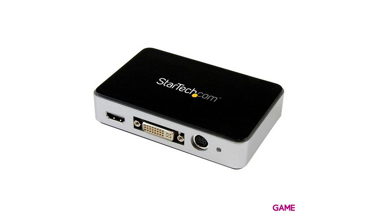 StarTech.com Capturadora de Vídeo USB 3.0 a HDMI, DVI, VGA y Vídeo por Componentes - Grabador de Vídeo HD 1080p 60fps-0