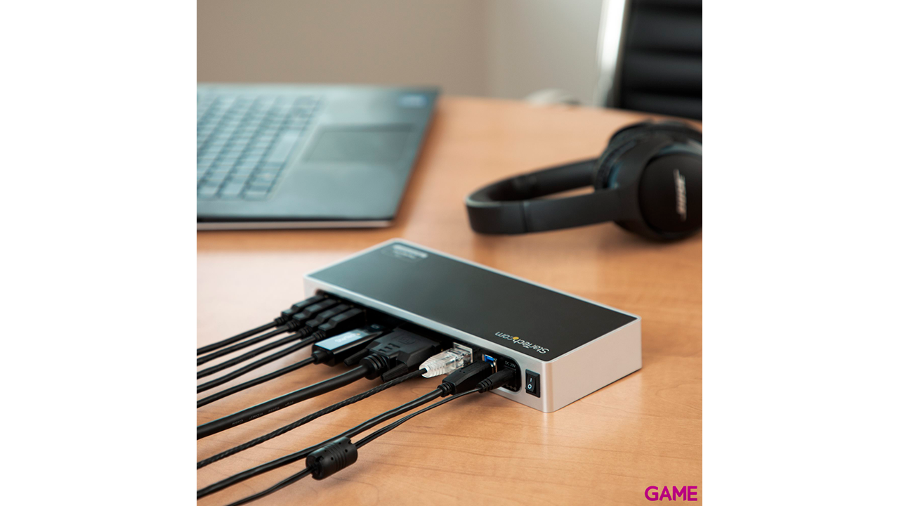 StarTech.com Docking Station USB 3.0 para Dos Monitores - 6x USB 3.0-0