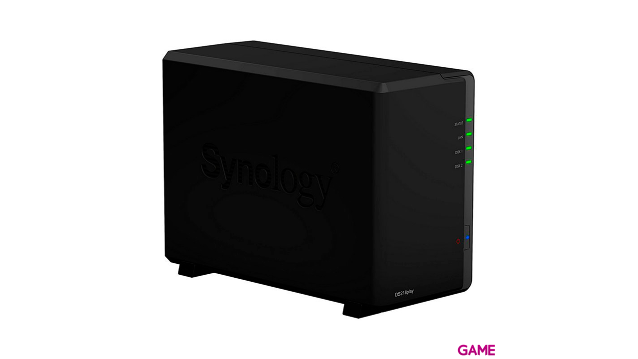 Synology DiskStation DS218play RTD1296 Ethernet Compacto Negro NAS-2