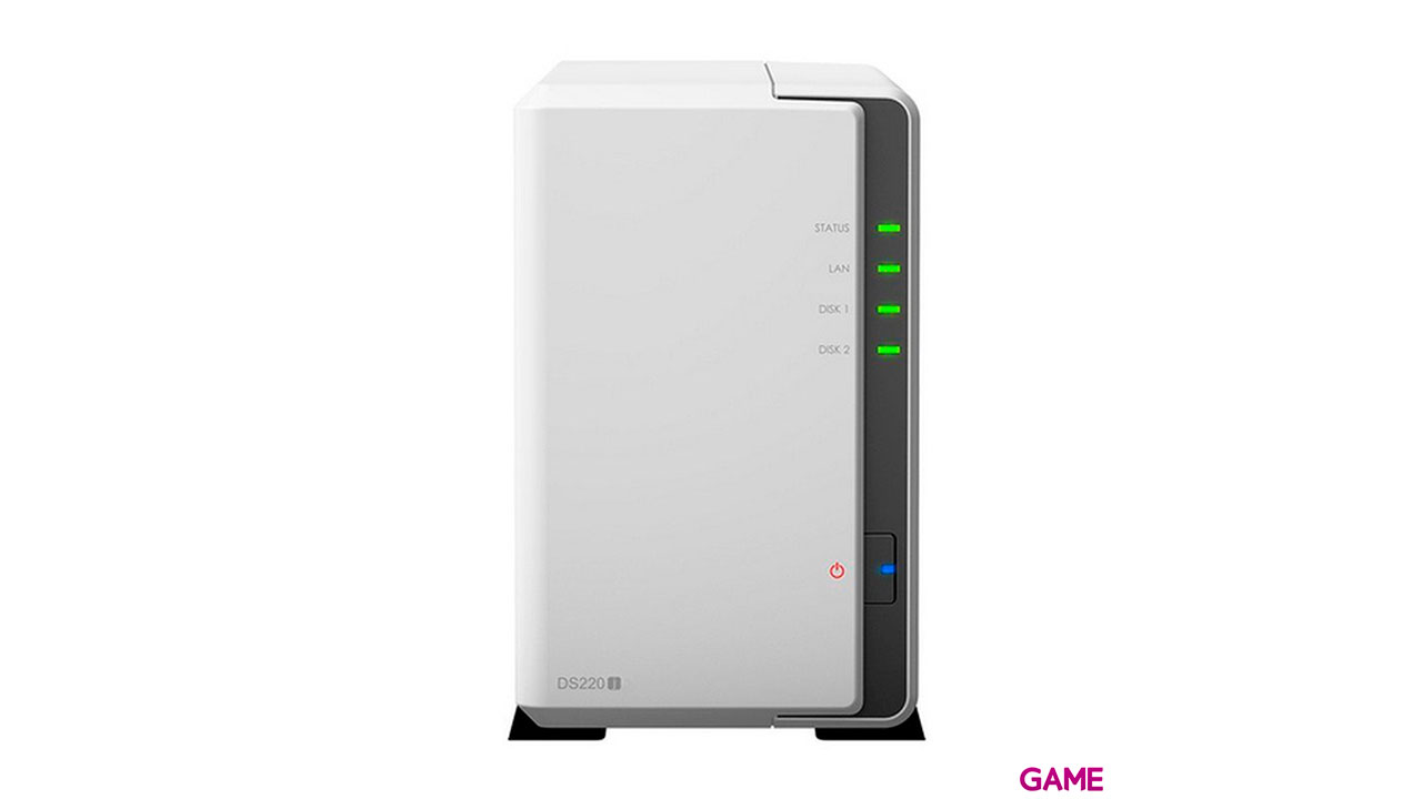 Synology DiskStation DS220J 2 Bahias RTD1296 Ethernet - NAS-1