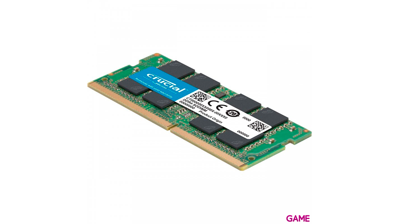 Crucial CT32G4SFD832A 32GB 1x32GB DDR4 3200 MHz - SODIMM - Memoria RAM-1
